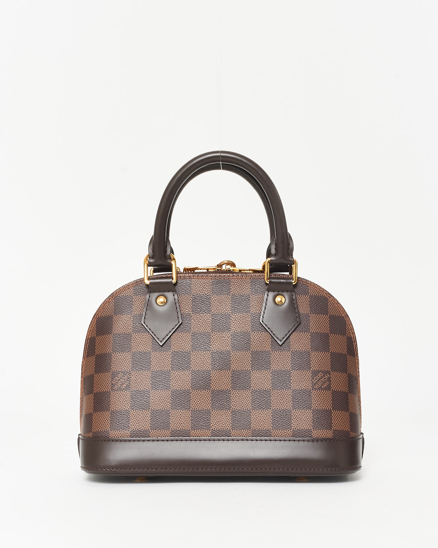 Louis Vuitton Damier Ebene Coated Canvas Alma BB Bag