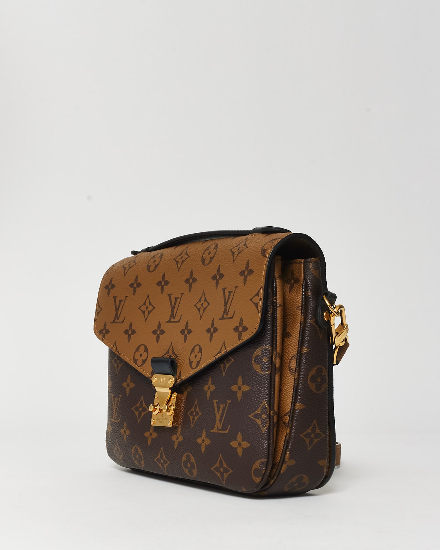 Louis Vuitton Reverse Monogram Coated Canvas Pochette Metis