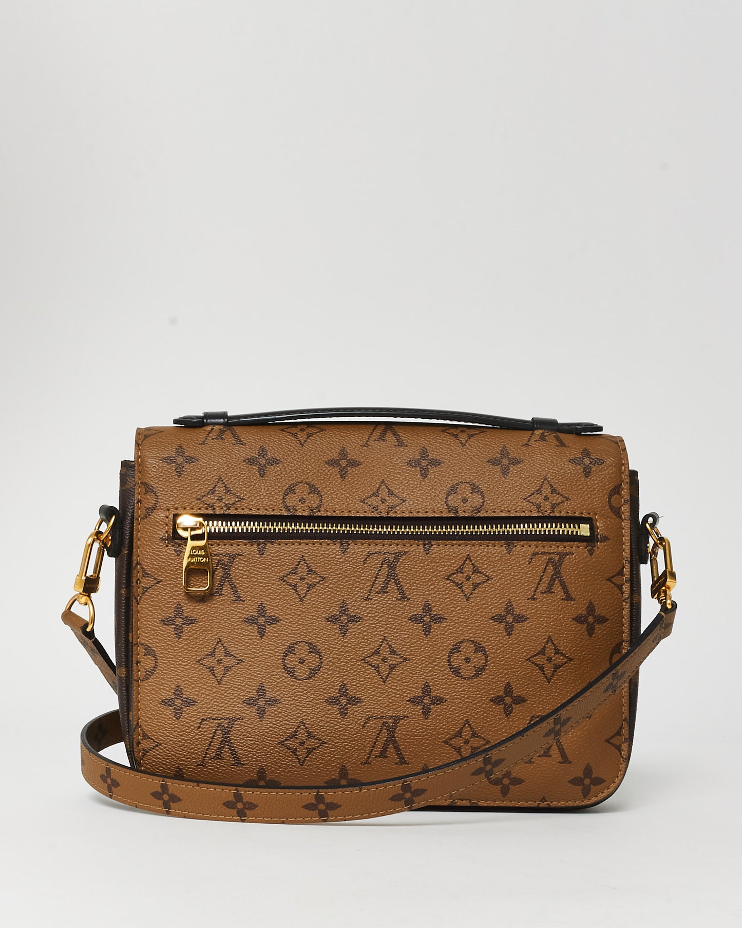 Louis Vuitton Reverse Monogram Coated Canvas Pochette Metis