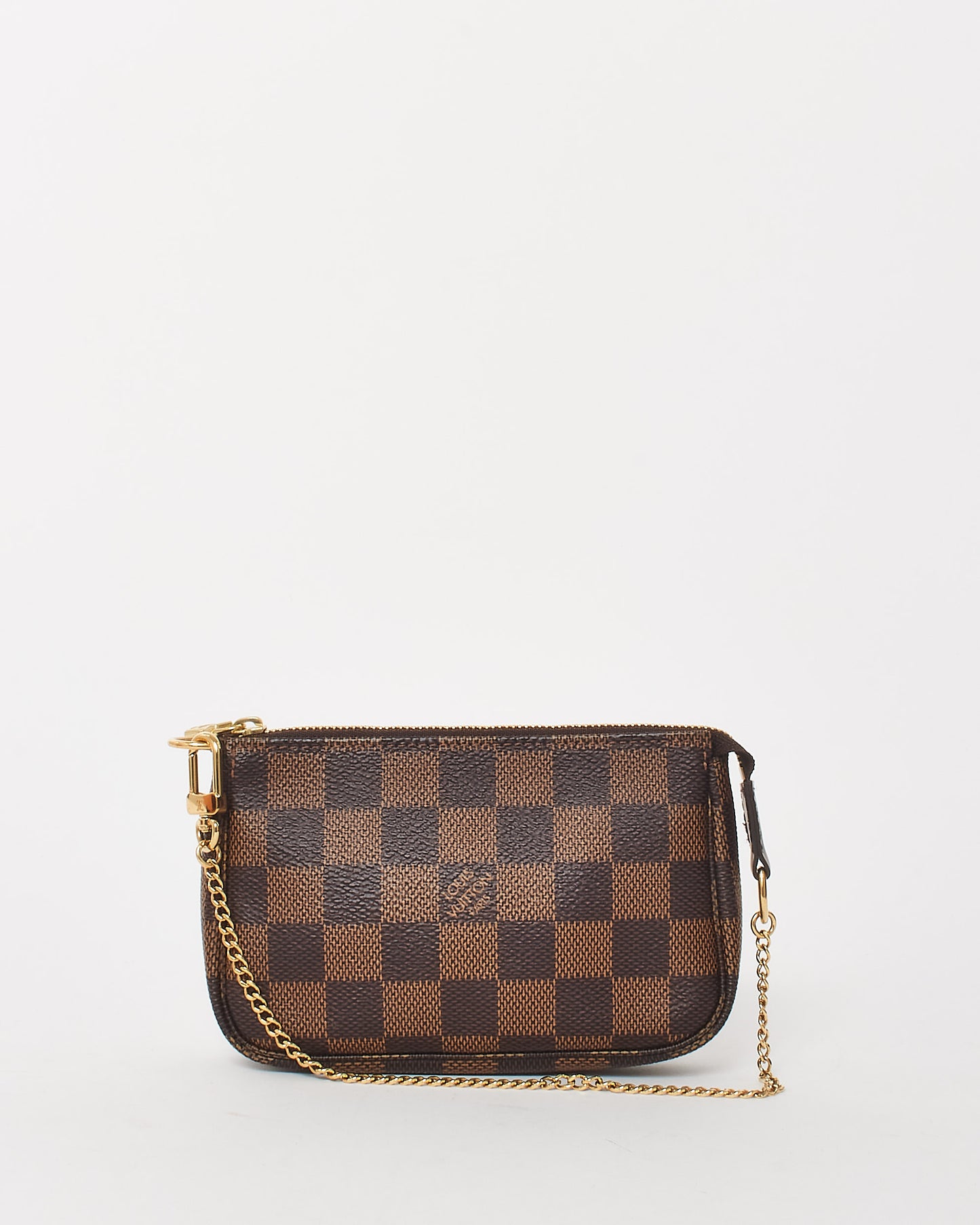 Louis Vuitton Damier Ebene Coated Canvas Mini Pochette Accessoires