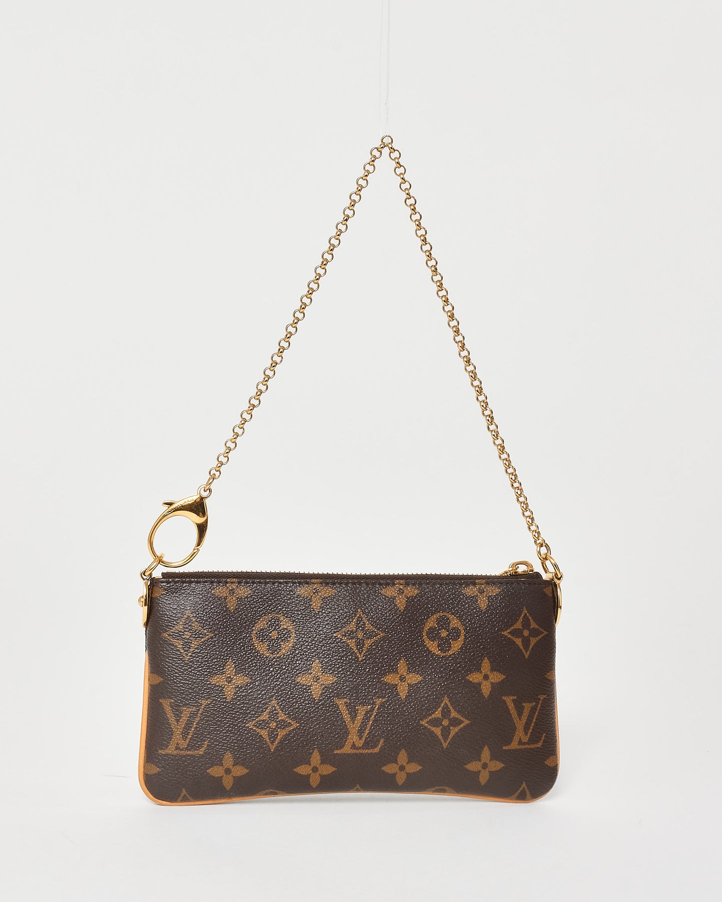 Louis Vuitton Monogram Coated Canvas Milla PM Clutch Bag