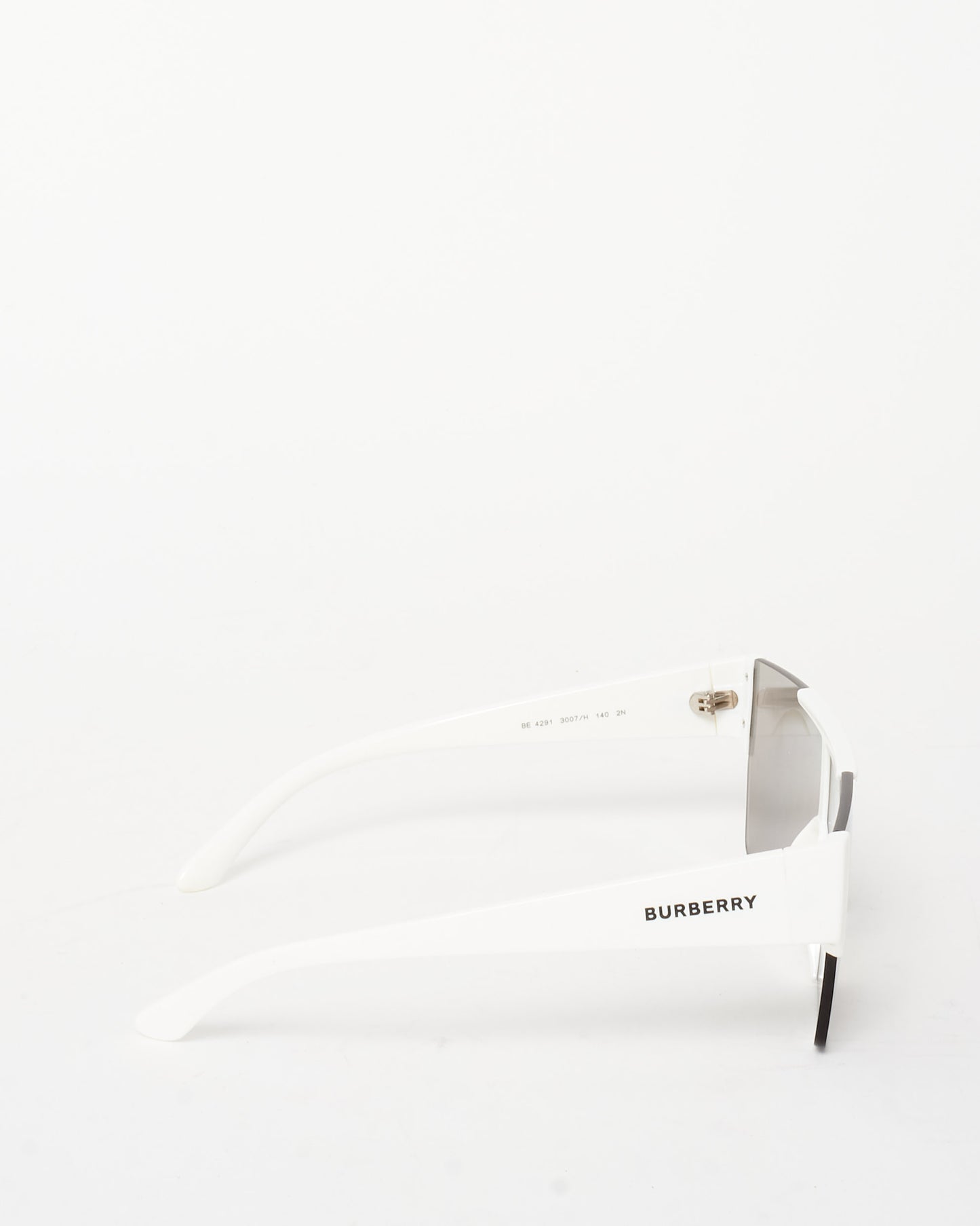 Burberry White 
Mirror Lens w/ Yellow Logo BE4291 Sunglasses