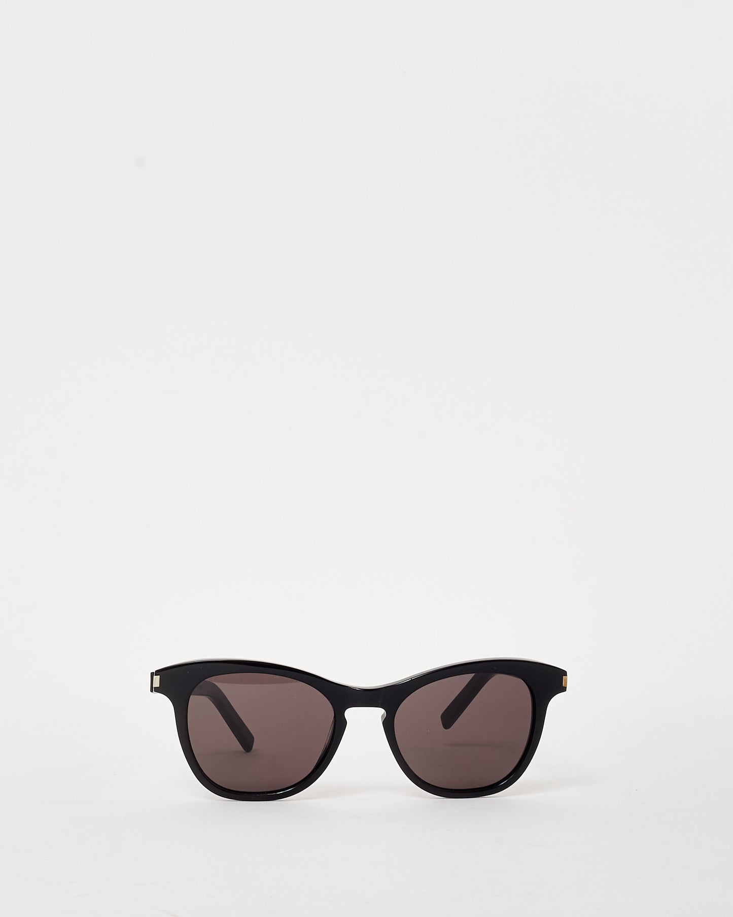 Saint Laurent Black Acetate SL 356 Wayfarer Sunglasses