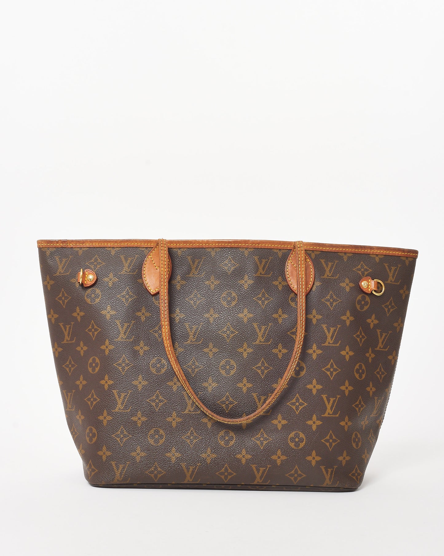 Louis Vuitton Monogram Coated Canvas Neverfull MM - No Pouch