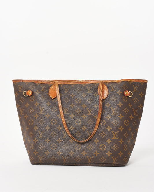 Louis Vuitton Monogram Coated Canvas Neverfull MM - No Pouch