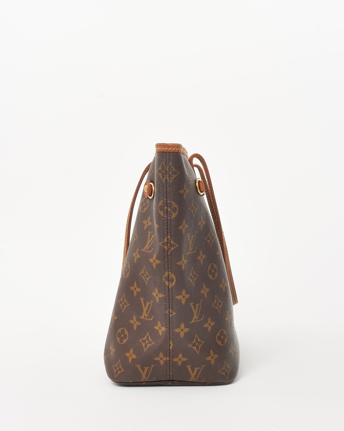 Louis Vuitton Monogram Coated Canvas Neverfull MM - No Pouch