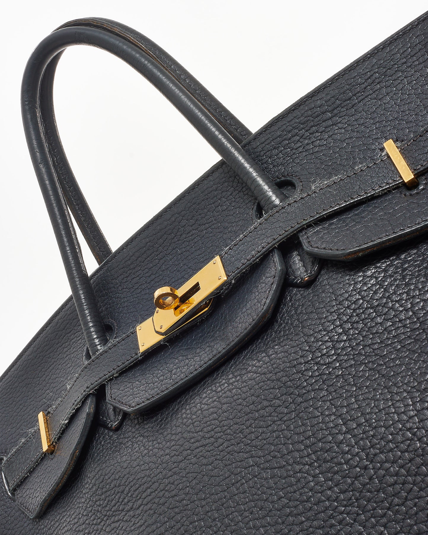 Hermès Black Leather Birkin 35 with GHW