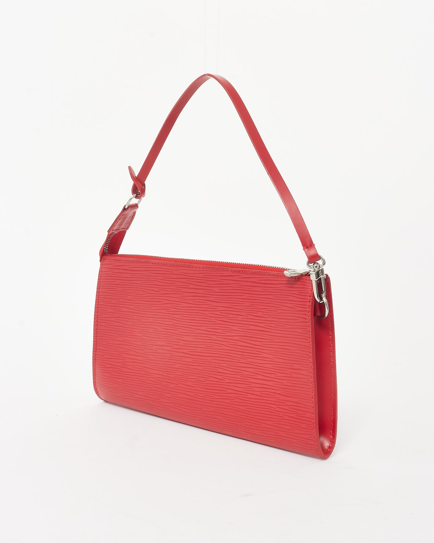 Louis Vuitton Red Epi Leather Pochette Accessoires Bag