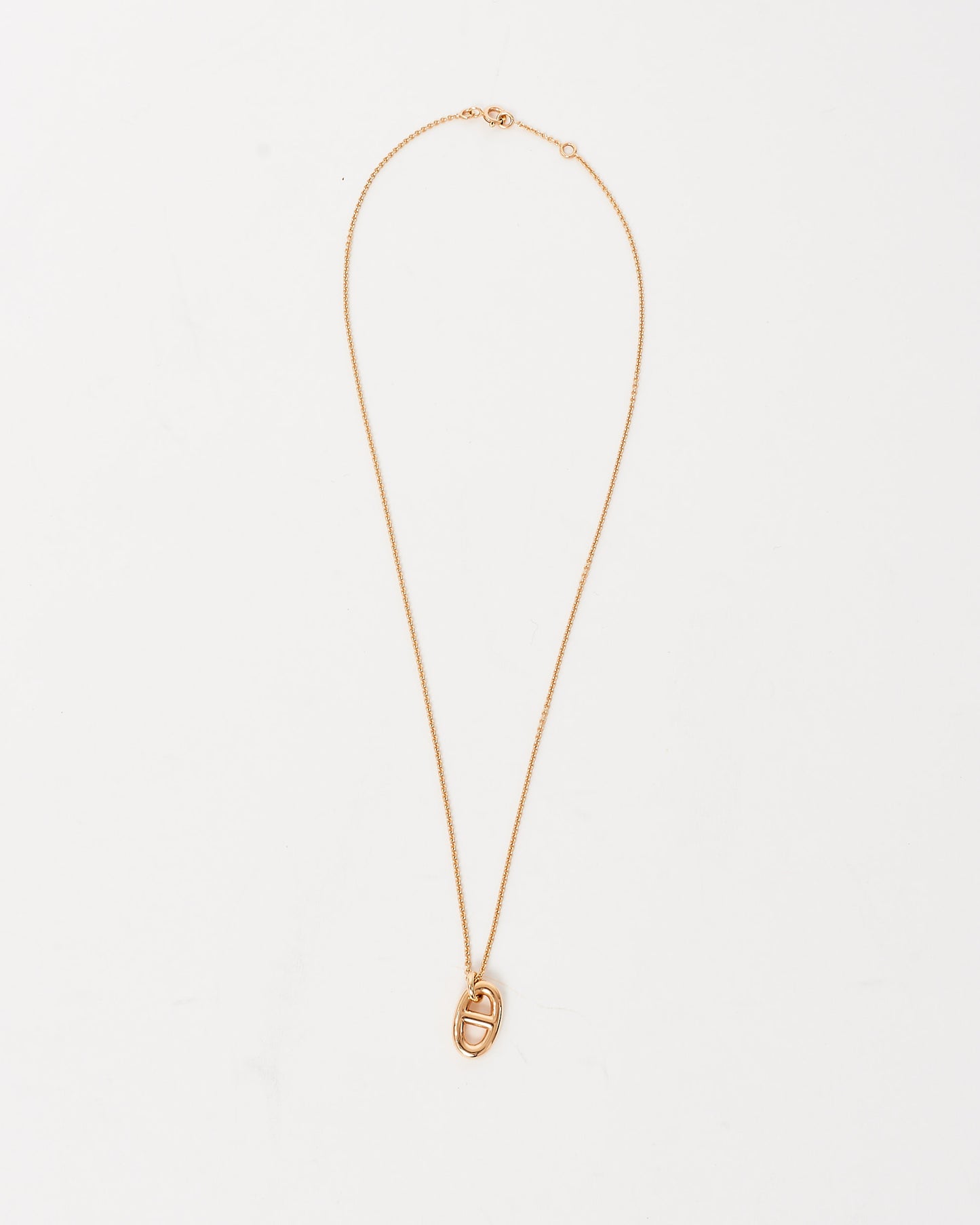 Hermès Rose Gold Small Model Farandole Pendant Necklace