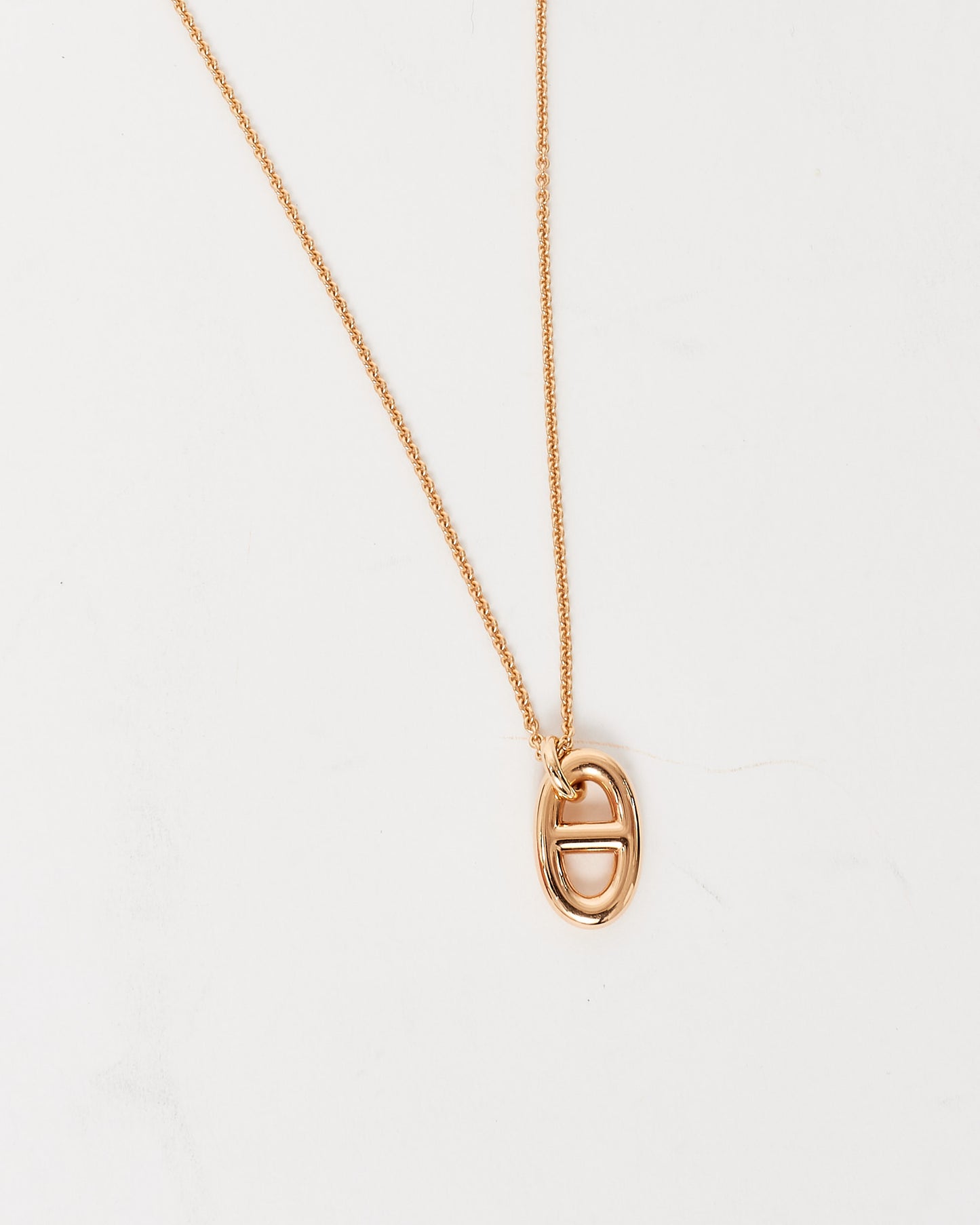 Hermès Rose Gold Small Model Farandole Pendant Necklace