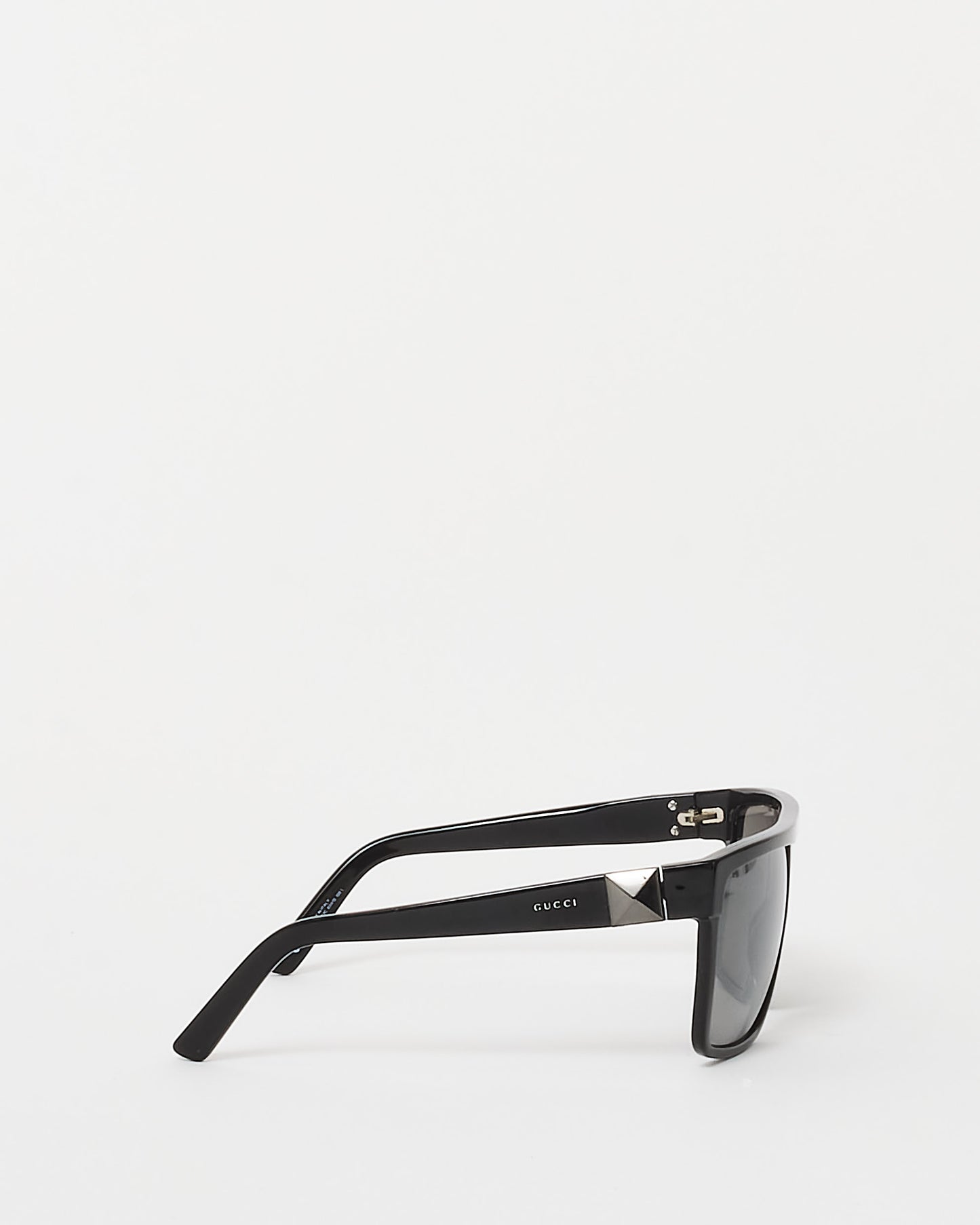 Gucci Black Acetate GG3100/S Square Stud Arm Sunglasses