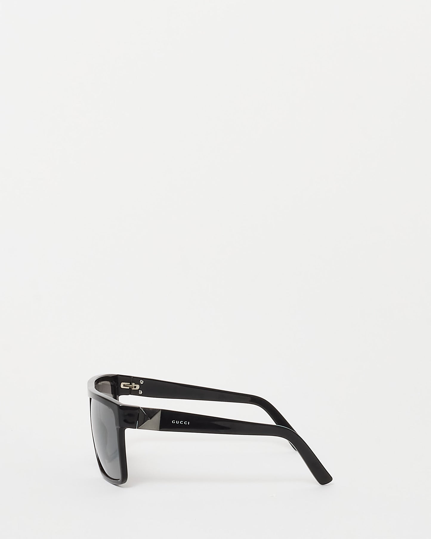 Gucci Black Acetate GG3100/S Square Stud Arm Sunglasses