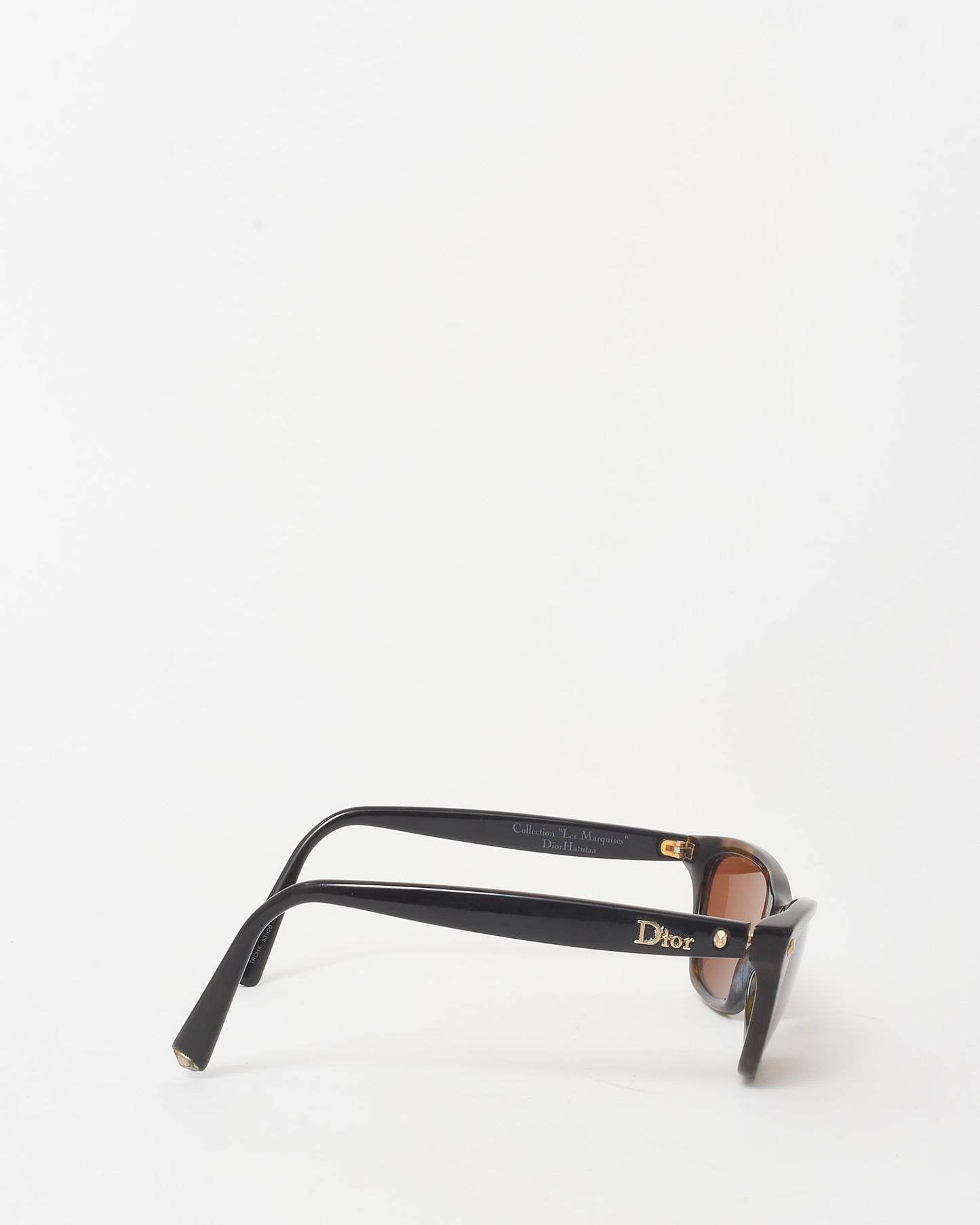 Dior Brown Tortoise Collection "Les Marquises" Dior Hatutaa Sunglasses