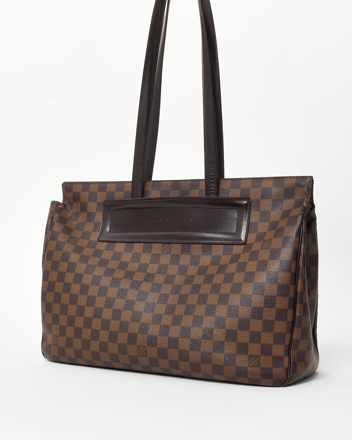 Louis Vuitton Damier Ebene Coated Canvas Parioli GM Shoulder Bag