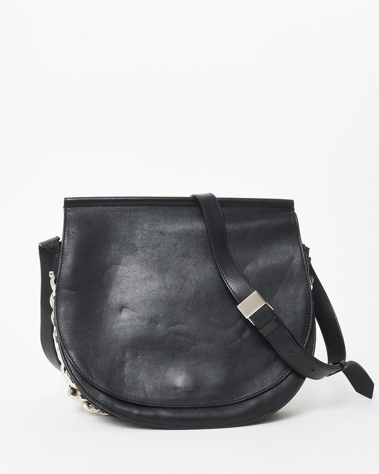 Givenchy Black Leather Chain Crossbody Bag