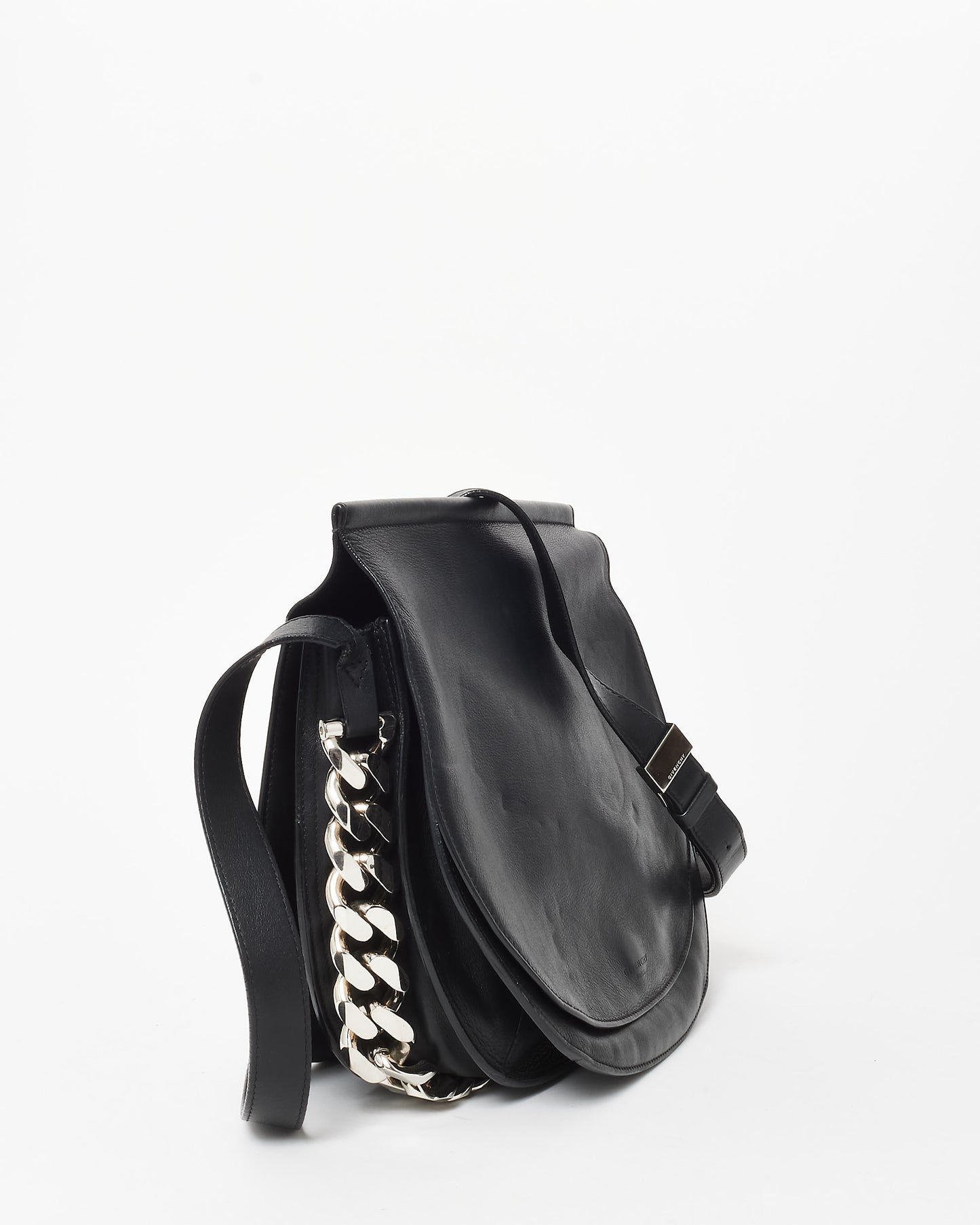 Givenchy Black Leather Chain Crossbody Bag