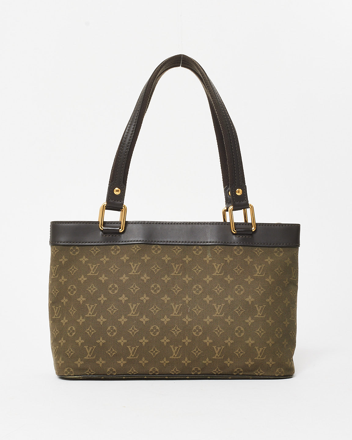 Louis Vuitton Vintage Green Monogram Canvas Mini Lin Sac Lucille PM