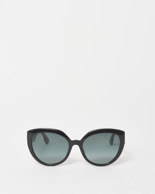 Dior Black Oversized DC DDior F Logo Sunglasses