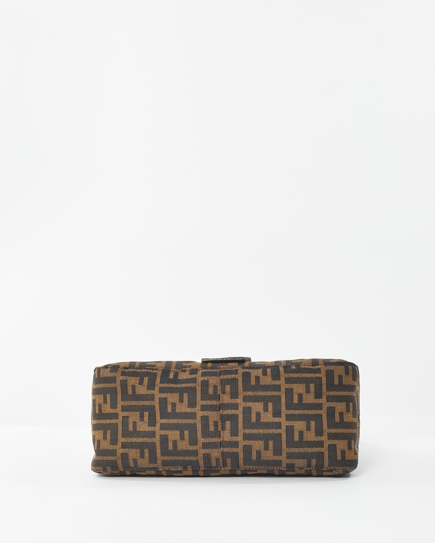 Fendi Zucca Monogram Canvas Mama Baguette Shoulder Bag