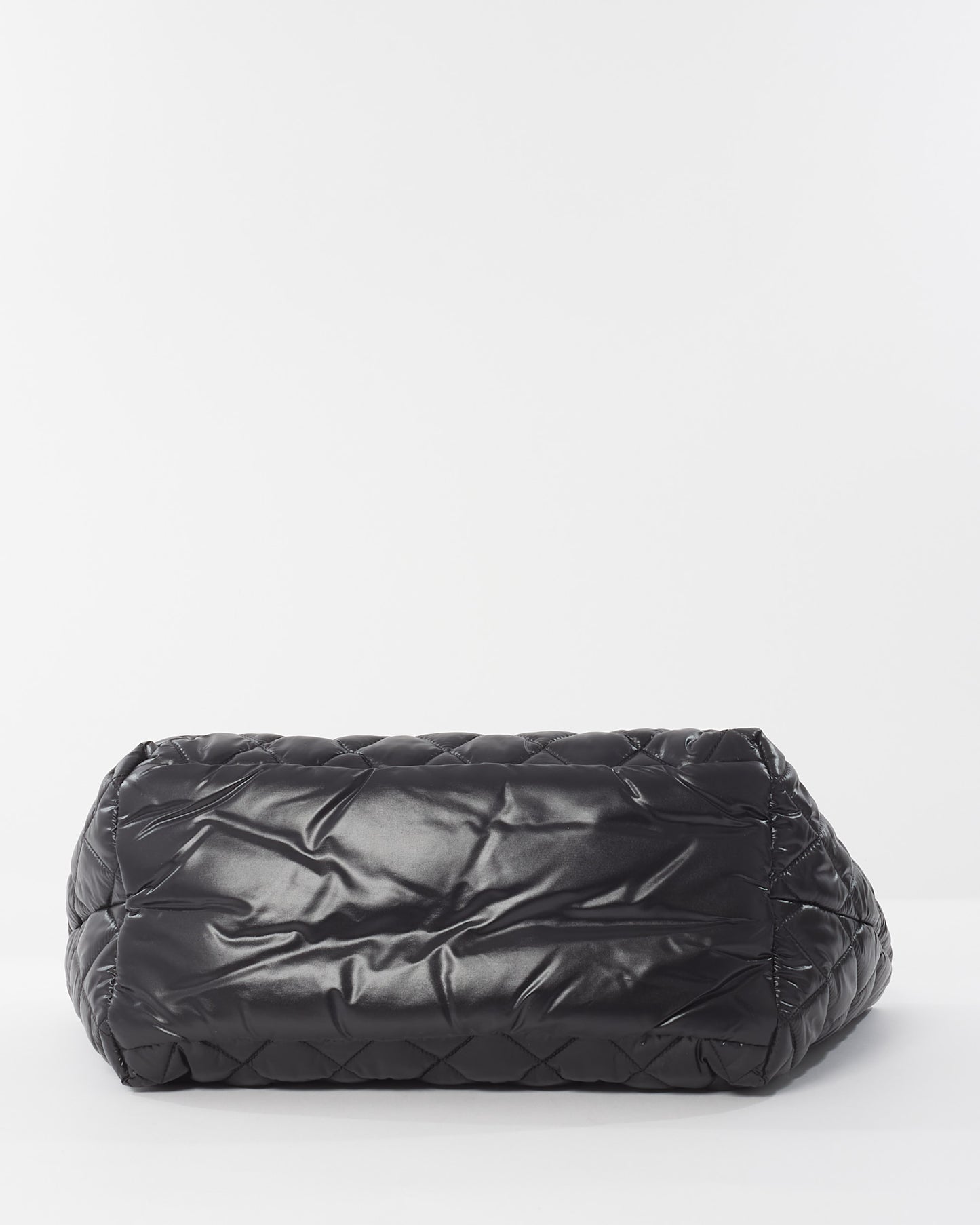 Chanel Black Nylon Coco Cocoon Quilted Puffer Tote