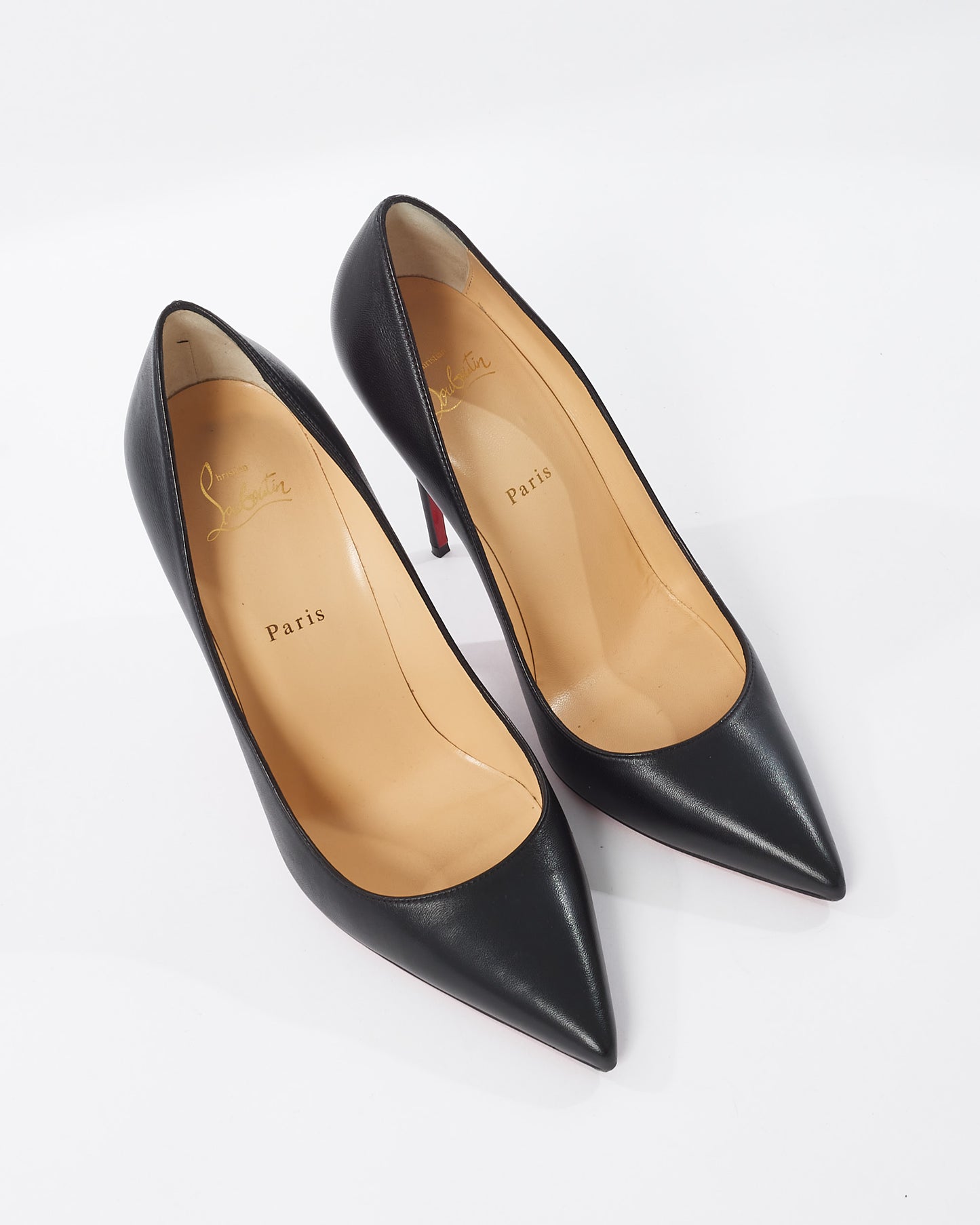 Christian Louboutin Black Leather So Kate 120 mm Pumps - 41