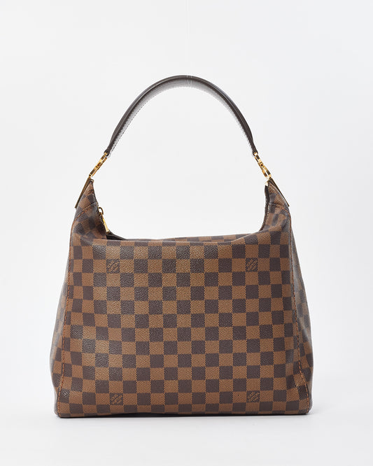 Louis Vuitton Damier Ebene Coated Canvas Portobello GM Bag