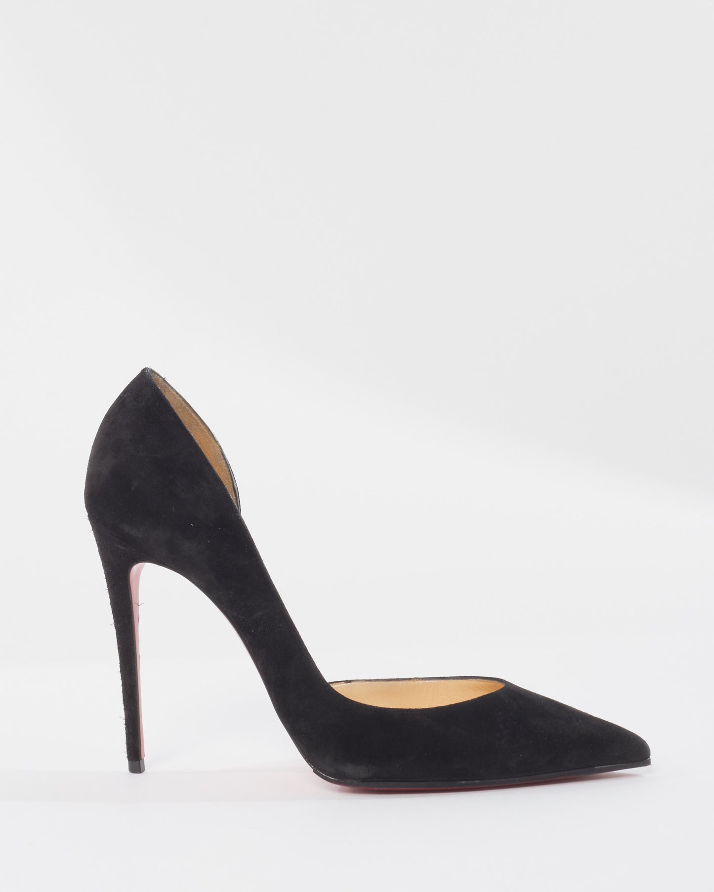 Christian Louboutin Black Suede Iriza Pump - 39