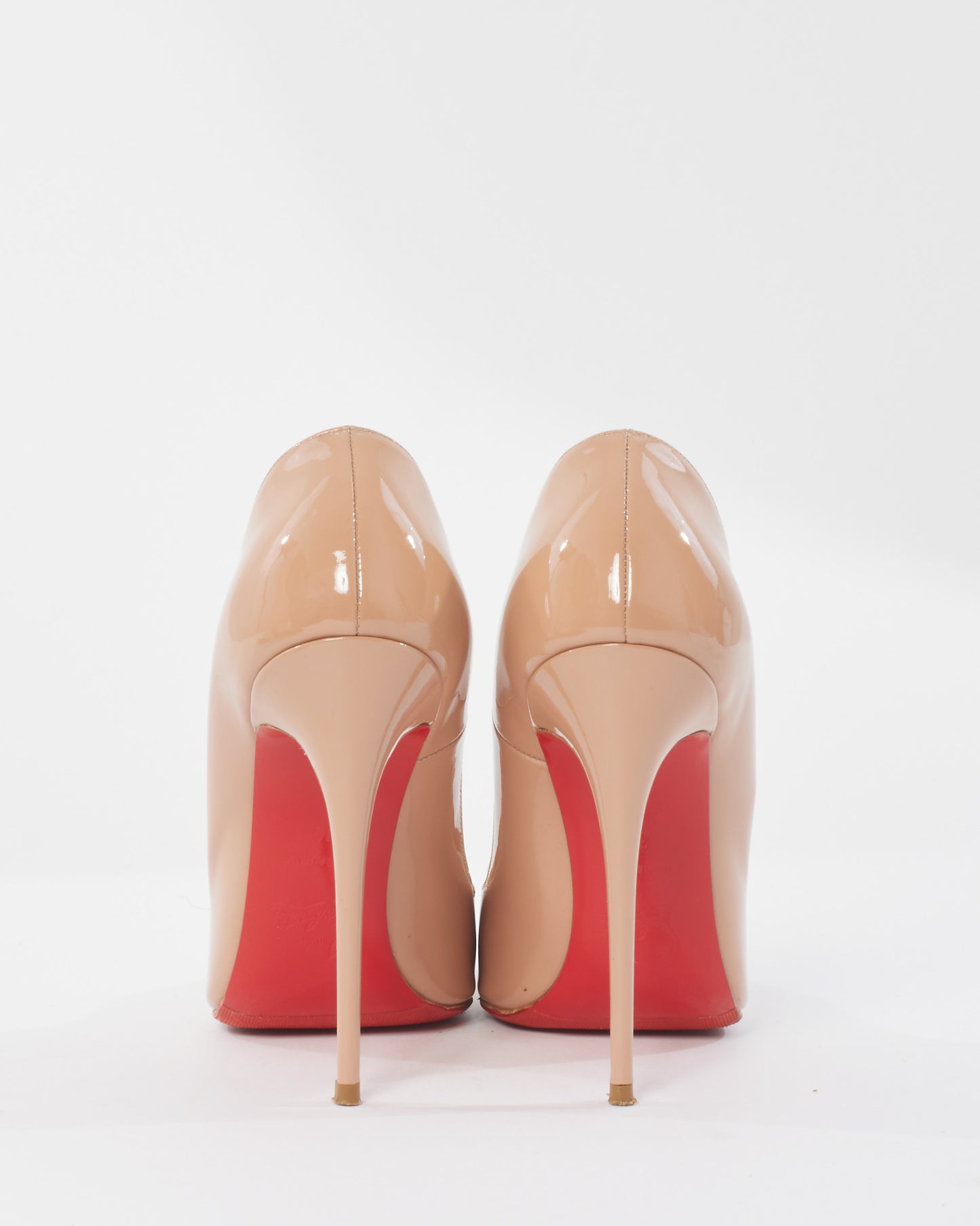 Christian Louboutin Nude Parent Leather So Kate 120MM Pump - 39