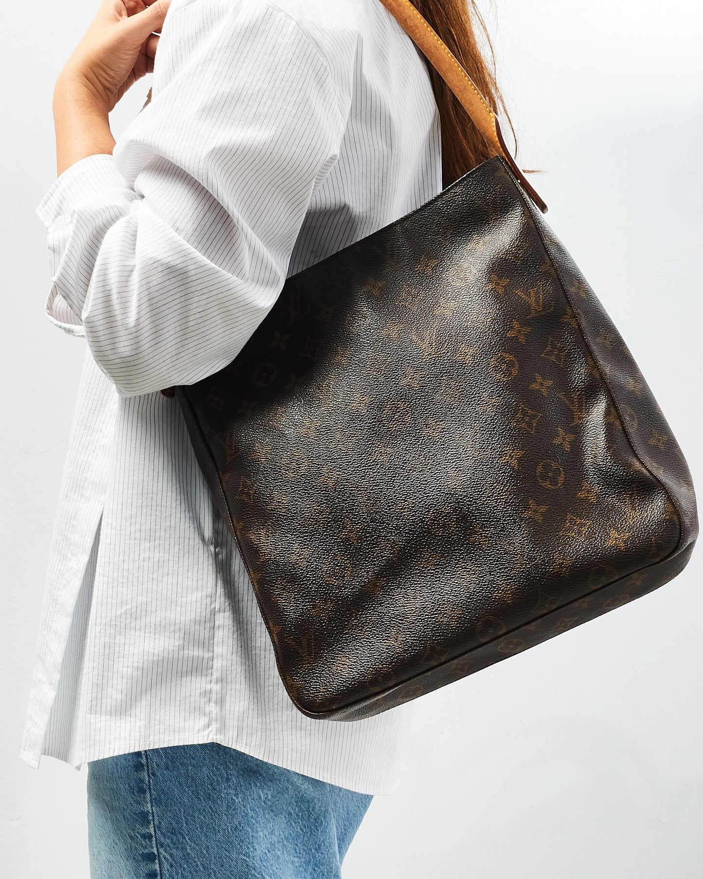 Louis Vuitton Monogram Canvas GM Looping Bag