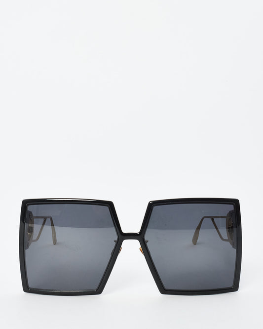 Dior Black 
Gold 30 Montagne Oversized Sunglasses