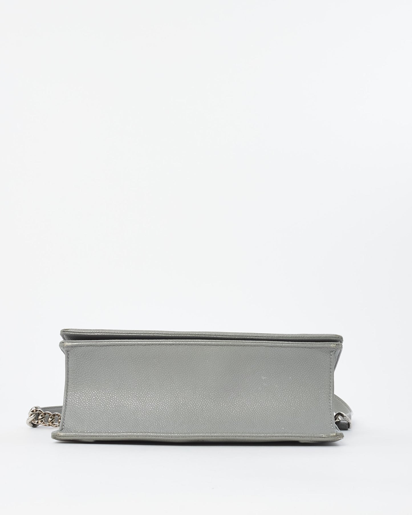 Dior Grey Leather Cannage Diorama Shoulder Bag