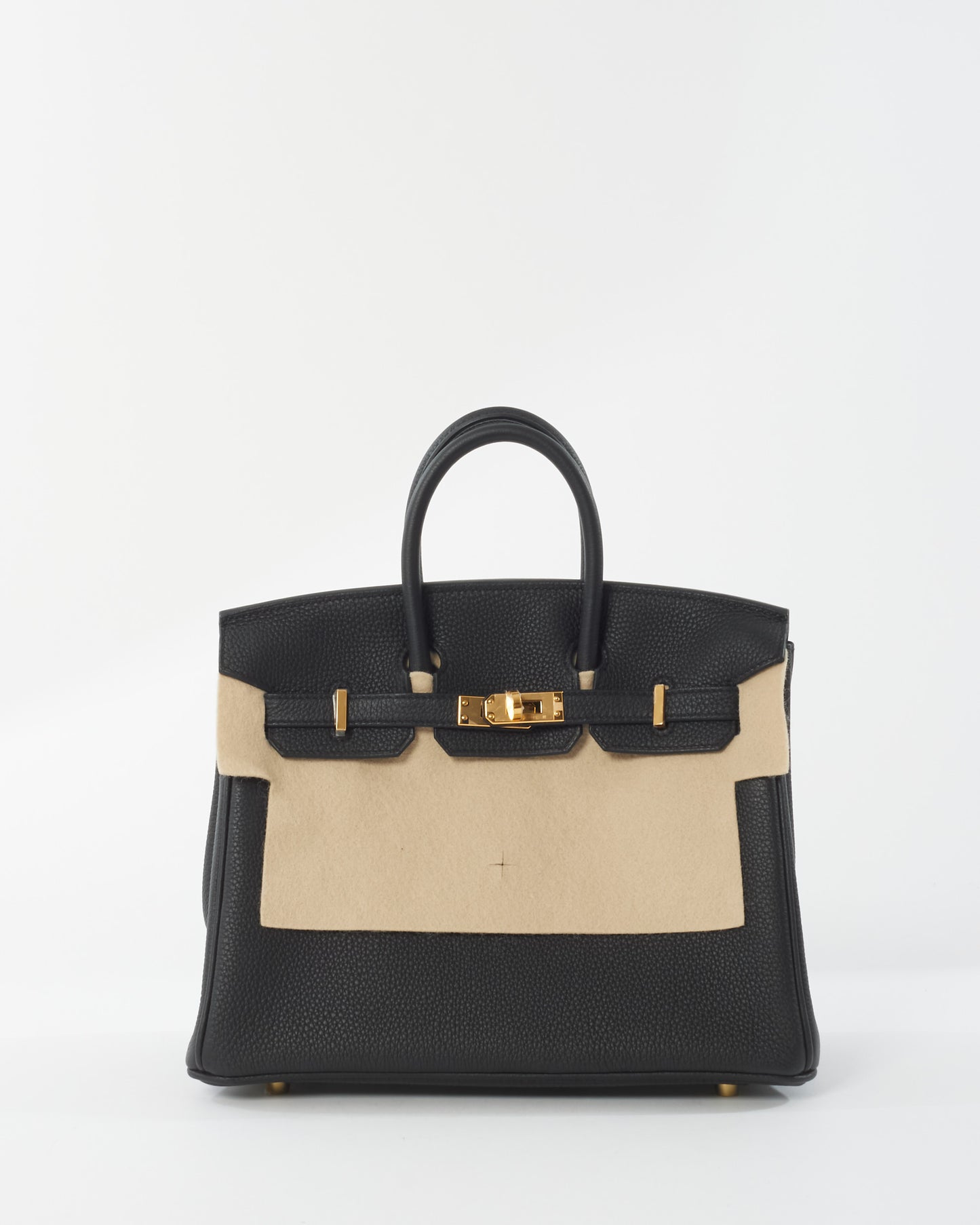 Hermès Black Togo Leather Birkin 25 GHW