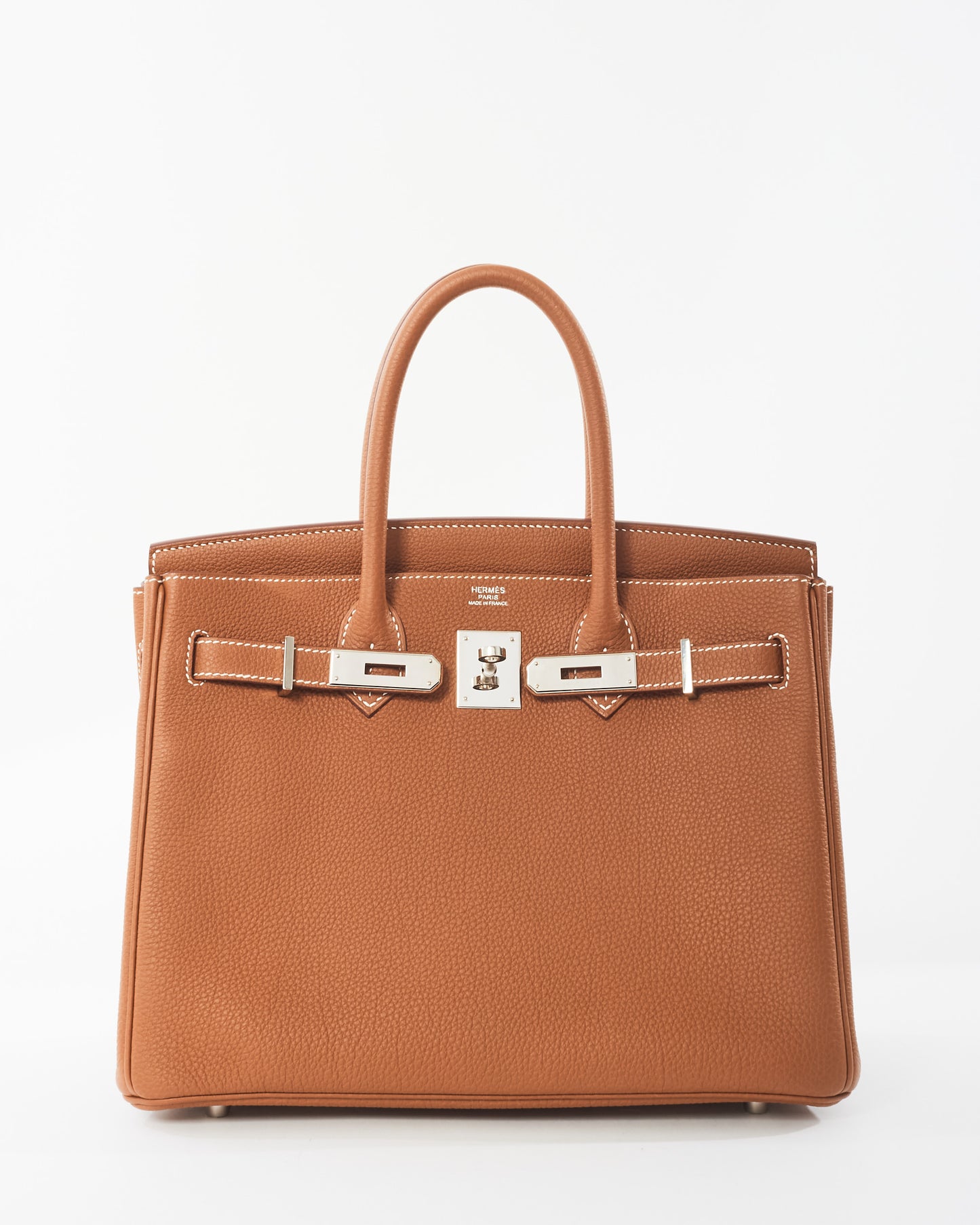 Hermès Gold Togo Leather Birkin 30 PHW