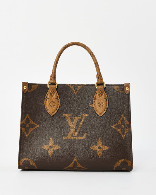 Louis Vuitton Reverse Giant Monogram OnTheGo PM Tote Bag