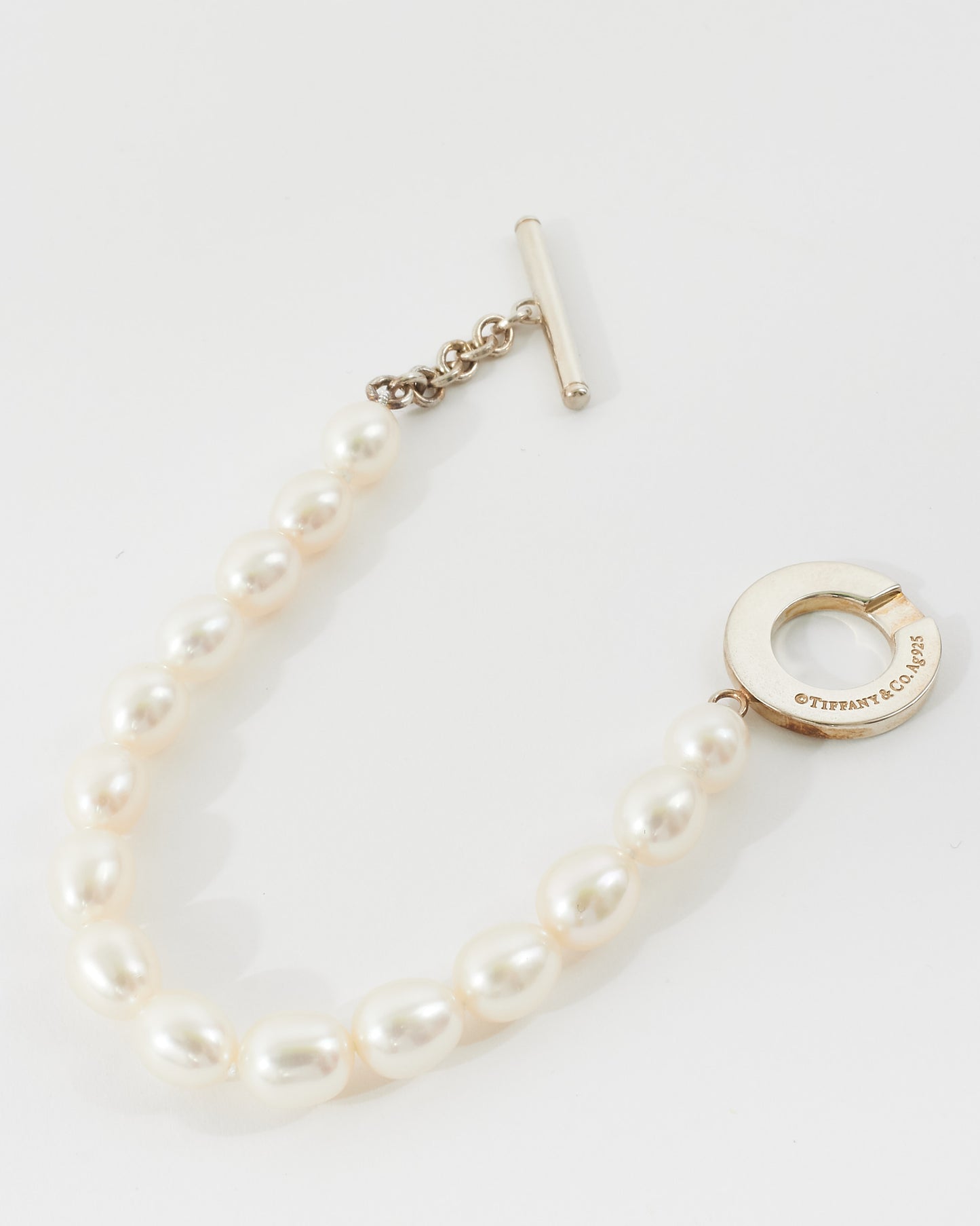 Tiffany 
Co. Pearl Toggle Bracelet