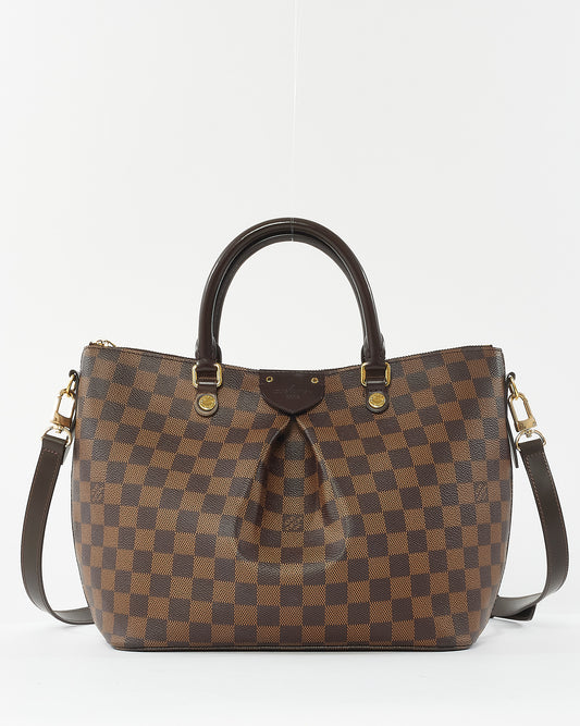 Louis Vuitton Damier Ebene Coated Canvas Siena MM Crossbody Bag