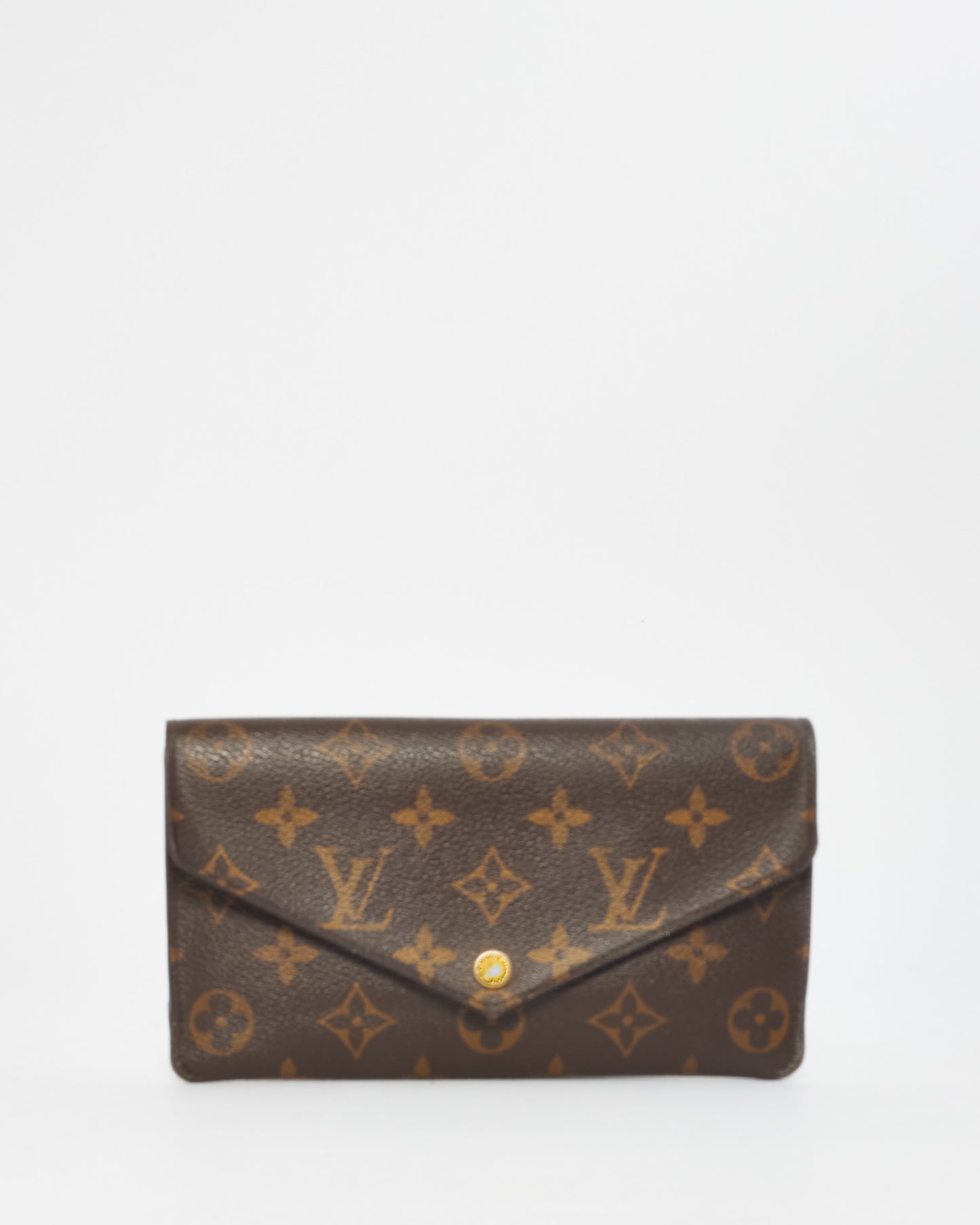 Louis Vuitton Monogram Coated Canvas Sarah Wallet