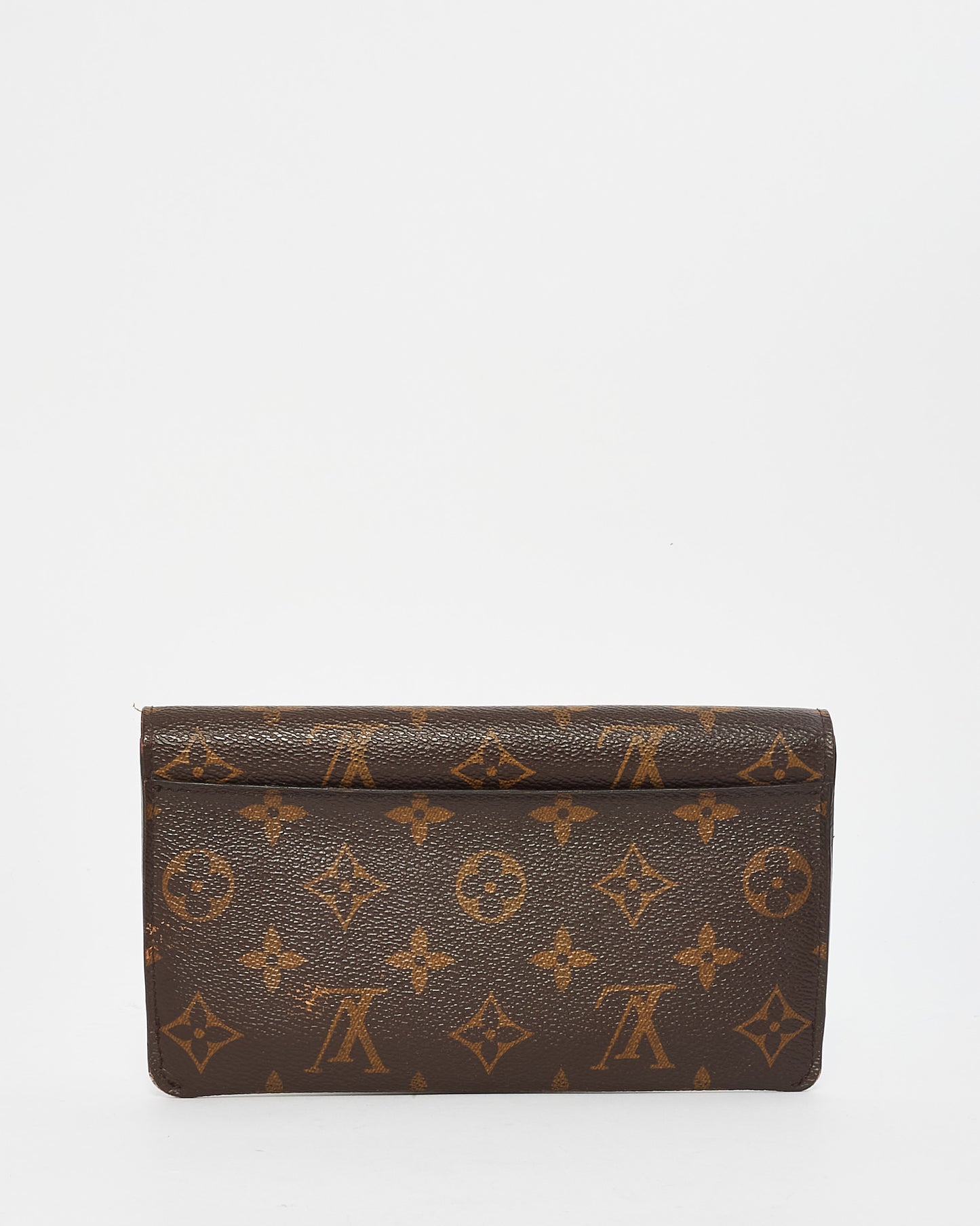 Louis Vuitton Monogram Coated Canvas Sarah Wallet