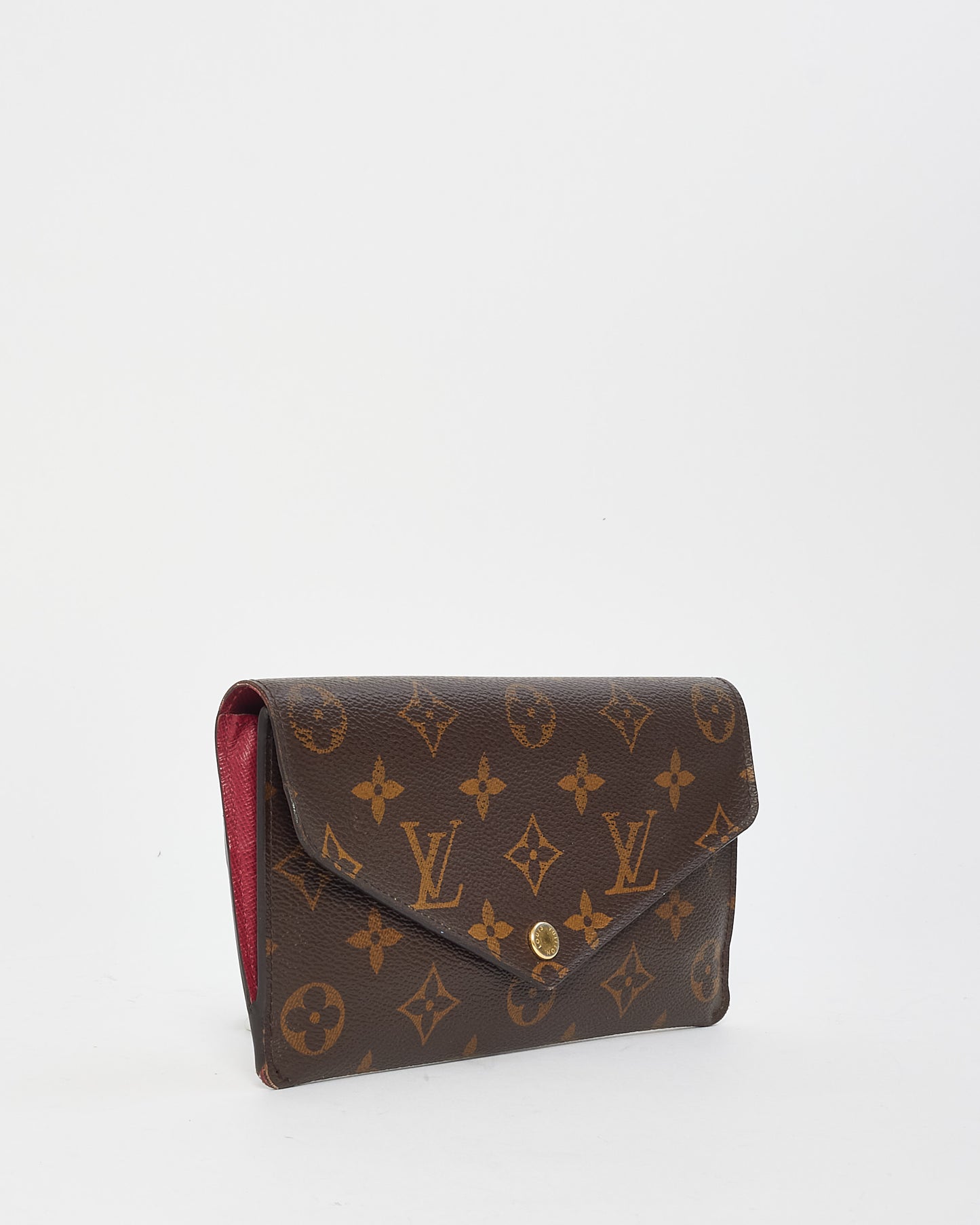 Louis Vuitton Monogram Coated Canvas Sarah Wallet