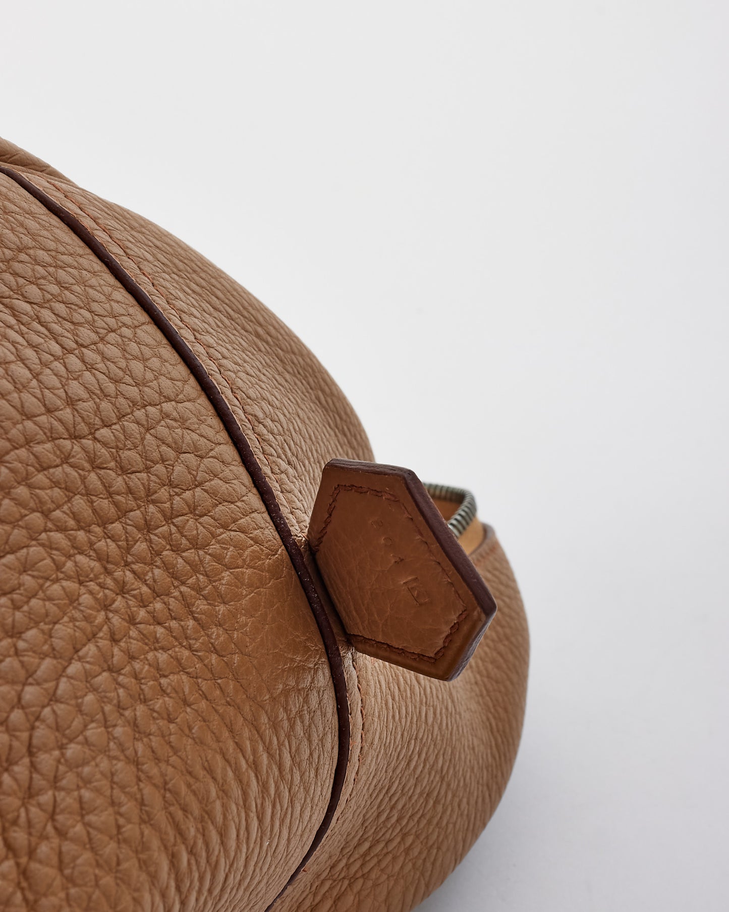 Hermès Tan Leather Steve Travel Bag