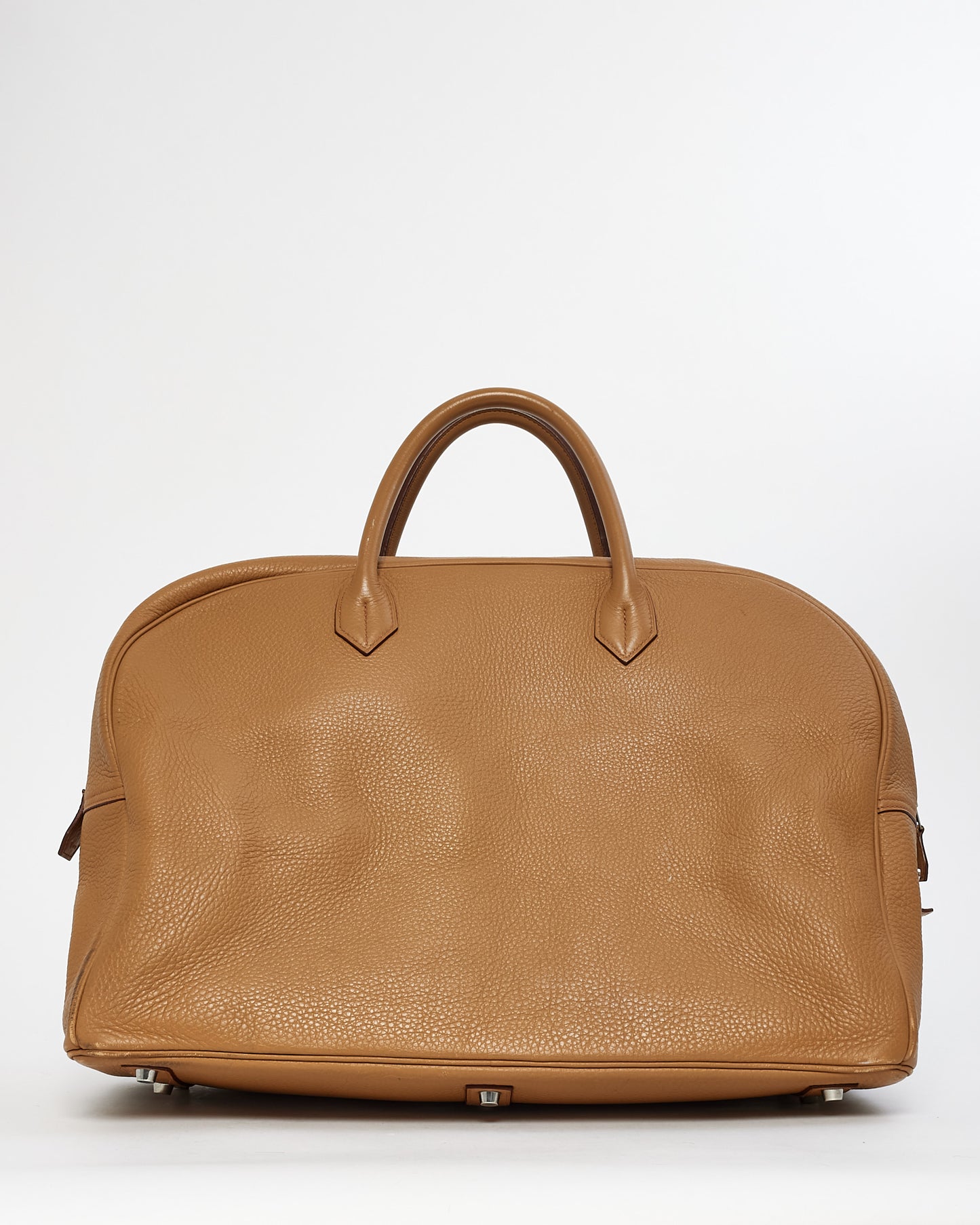 Hermès Tan Leather Steve Travel Bag