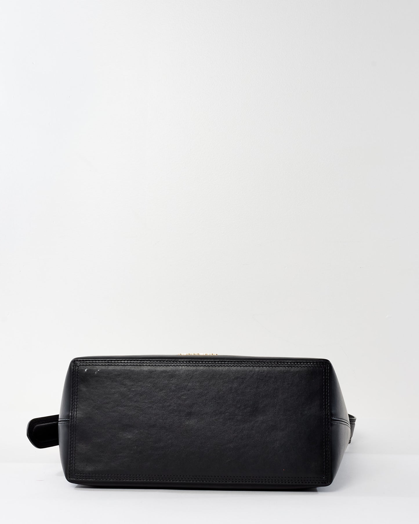 Jacquemus Black Leather Le Regalo Bucket Bag