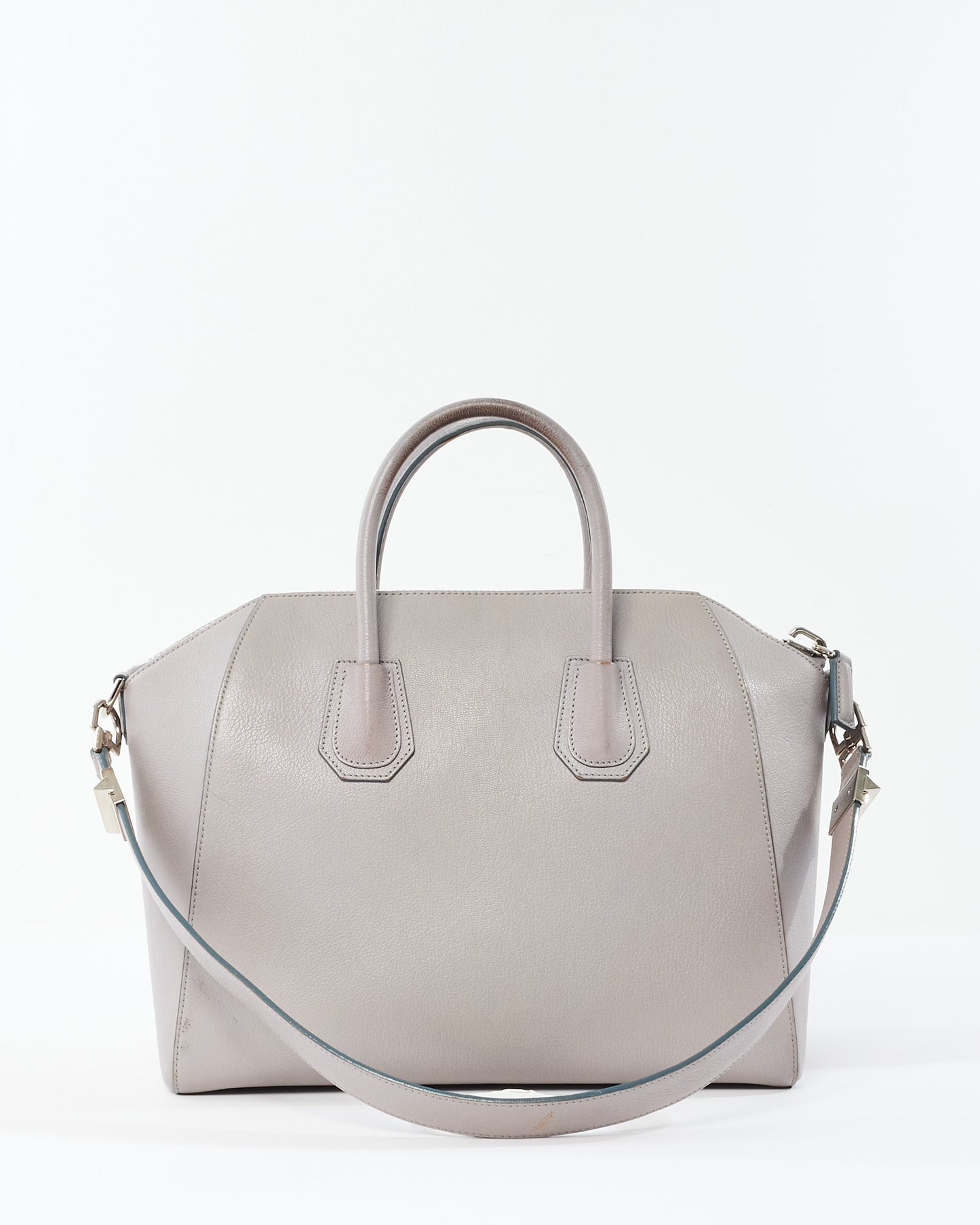 Givenchy Grey Leather Large Antigona Bag