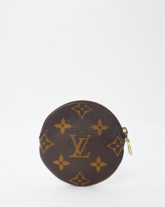 Louis Vuitton Monogram Canvas Round Coin Purse