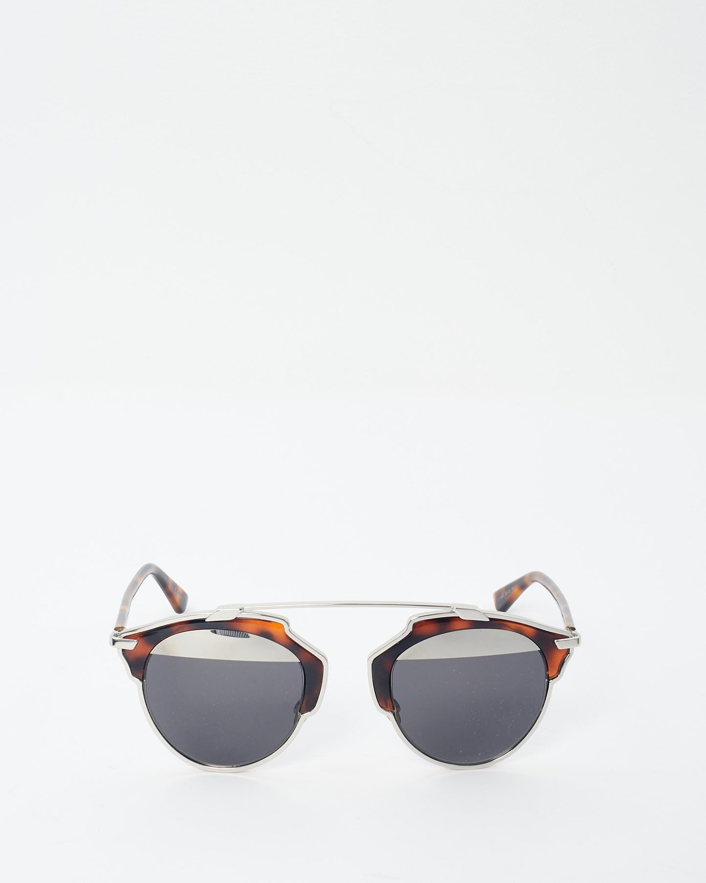 Dior Brown 
Silver SoReal Sunglasses