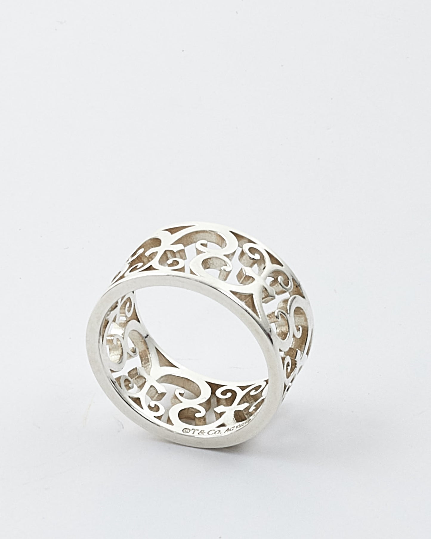 Tiffany 
Co. Silver Enchant Ring - 5.5