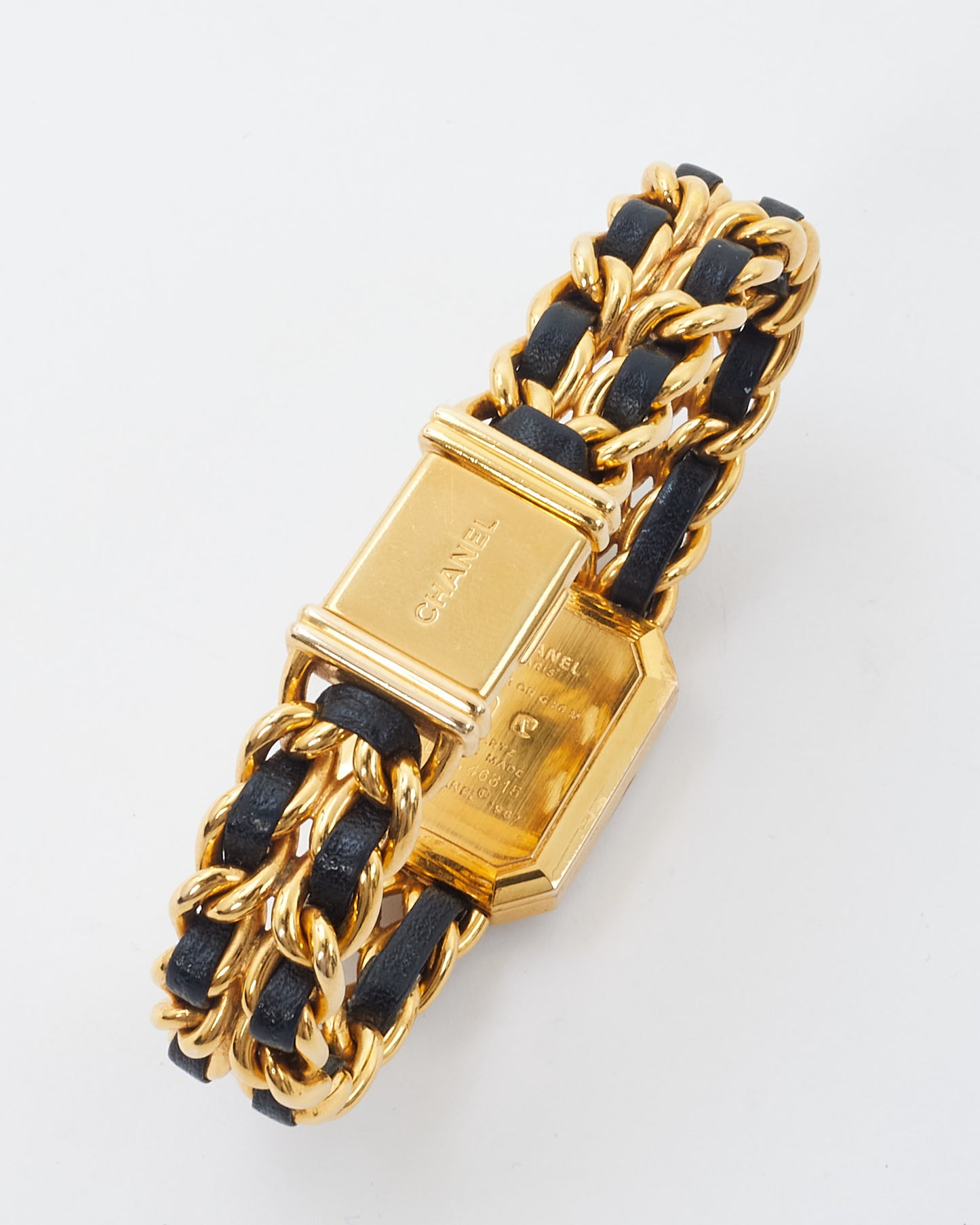 Chanel Vintage Gold and Black Première Édition Watch