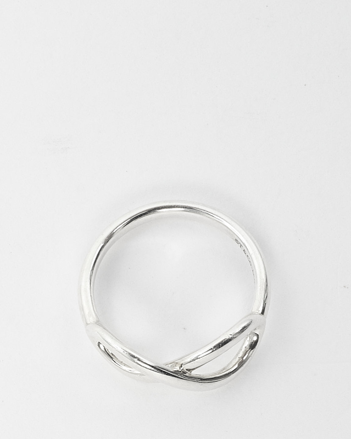 Tiffany 
Co. Silver Infinity Ring - 5.5