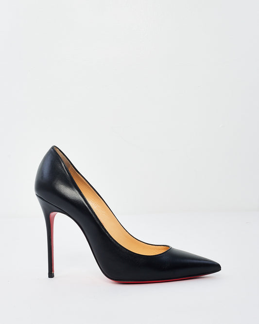 Christian Louboutin Black Leather So Kate 120mm Pumps  - 37