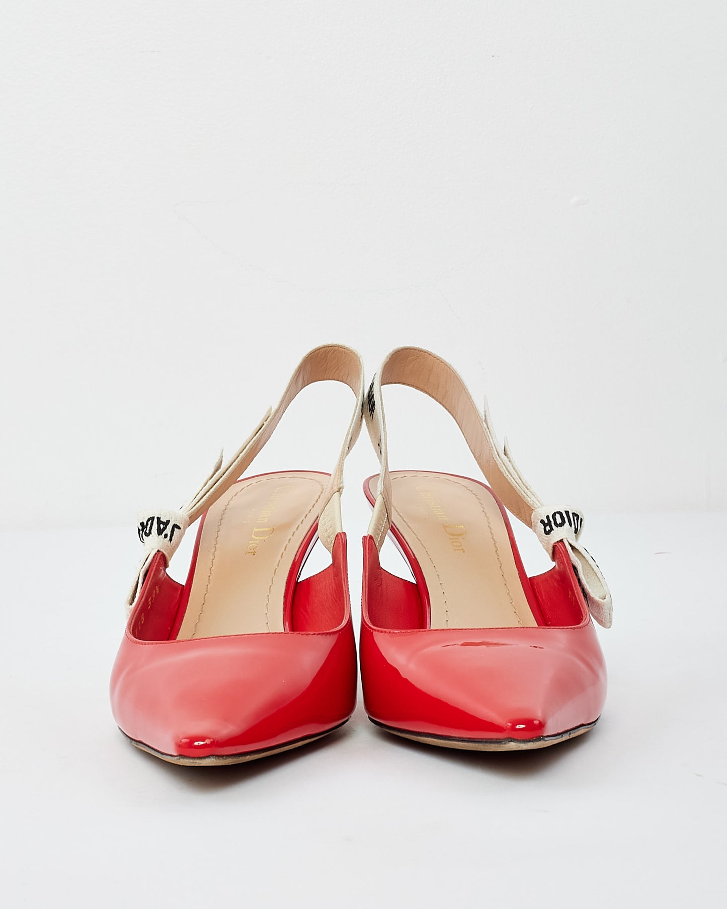 Dior Red Patent Leather J
Adior 60 MM Slingback Pumps - 39.5